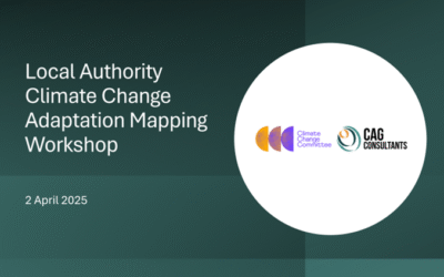 CAG is supporting the Climate Change Committee to develop local climate action advice