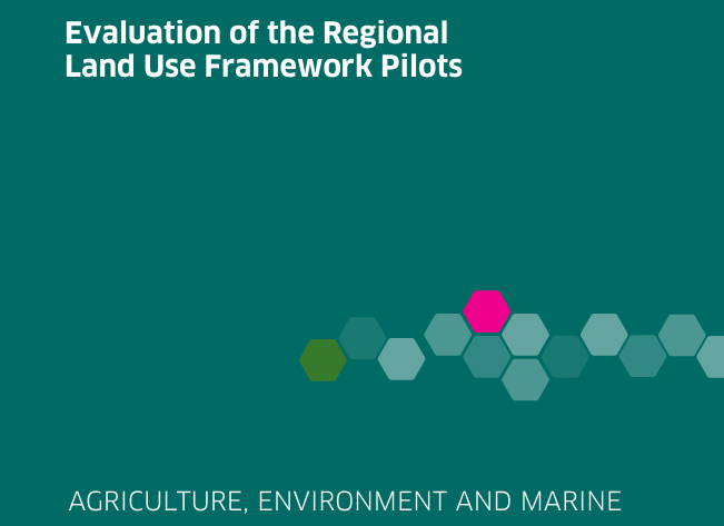Scottish Government regional land use framework pilot evaluation