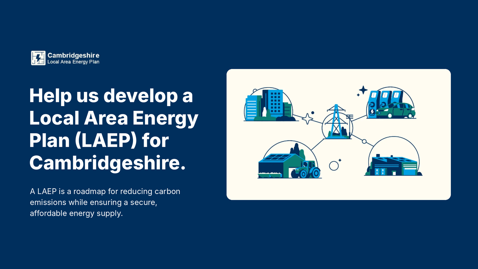 Stakeholder engagement for Cambridgeshire’s new Local Area Energy Plan